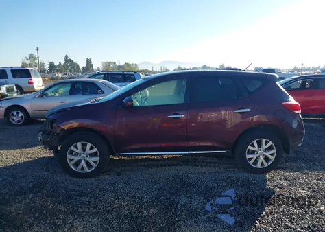 2013 Nissan Murano S z USA, uszkodzony, nr VIN JN8AZ1MWXDW323199